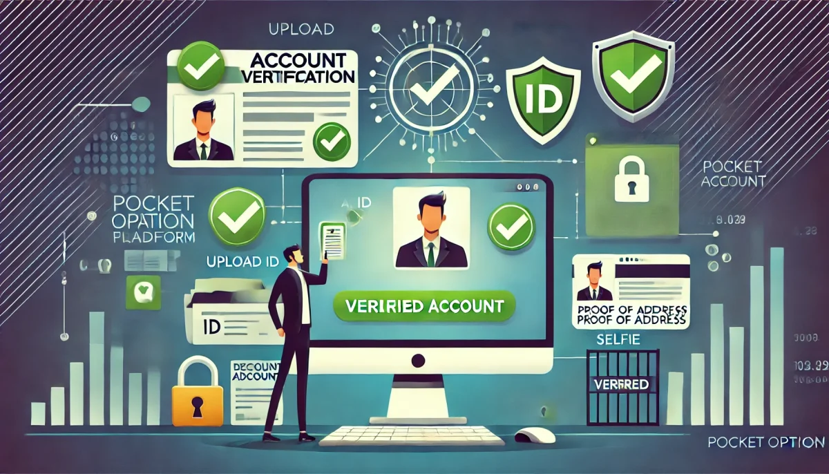 Верификация аккаунта что бы сделать вывод Pocket Option 
